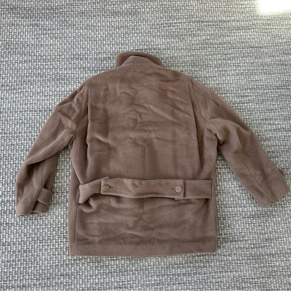 MM6 Maison Martin Margiela Tan Pea Coat - Picture 13 of 16